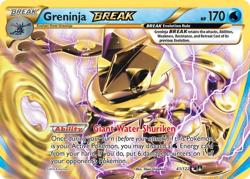 Greninja BREAK #41 XY - BREAKpoint
