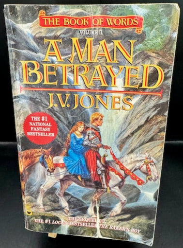 A Man Betrayed (1996) by J.V. Jones paperback novel