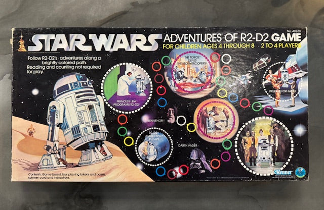 Star Wars Adventures of R2-D2 Board Game (1977) – The Curious Crow