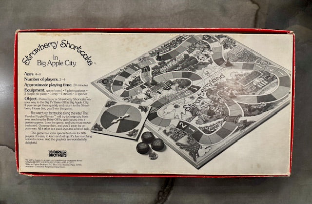 Strawberry Shortcake in Big Apple City Board Game (1981)