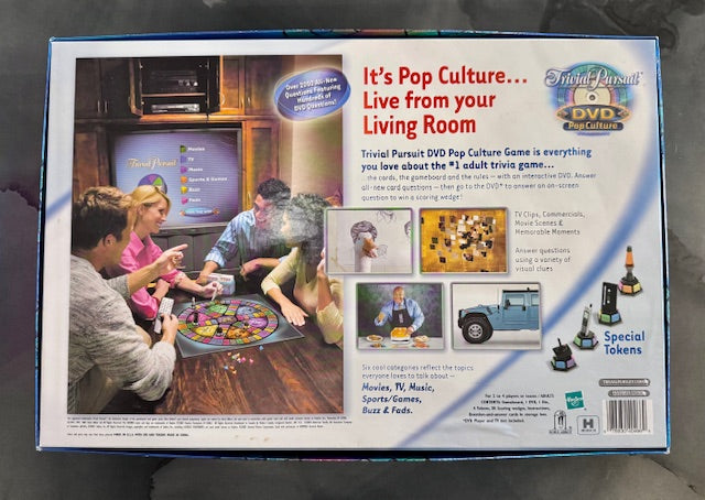 Vintage Trivial Pursuit DVD Pop Culture (1994)