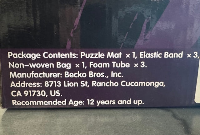 Puzzle Mat (Black) NEW