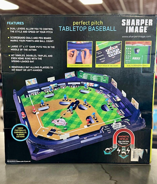 Sharper Image Tabletop Baseball: Perfect Pitch (2016)