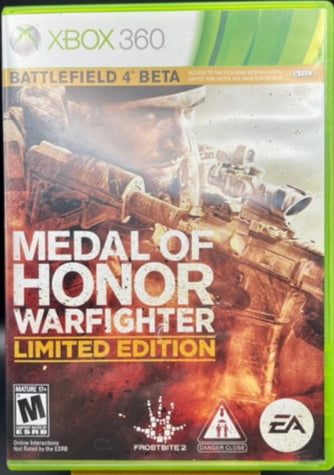 XBOX 360 Medal of Honor Warfighter (Limited Edition) (Complete)