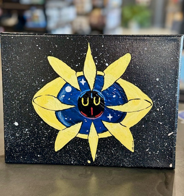 Hand-painted Cosmoem Pokémon