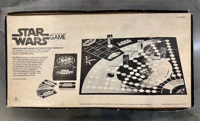 Star Wars Escape from Death Star Board Game (1977)