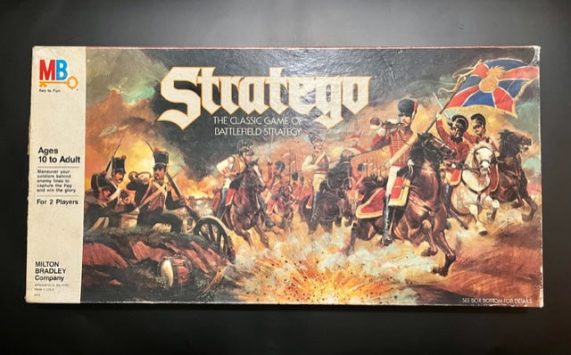 STRATEGO Board Game  1986 edition 