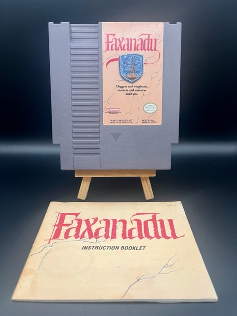 NES Faxanadu w/manual
