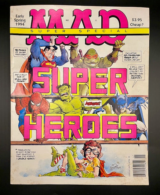 1994 Super Special Mad Magazine Super Heroes – The Curious Crow