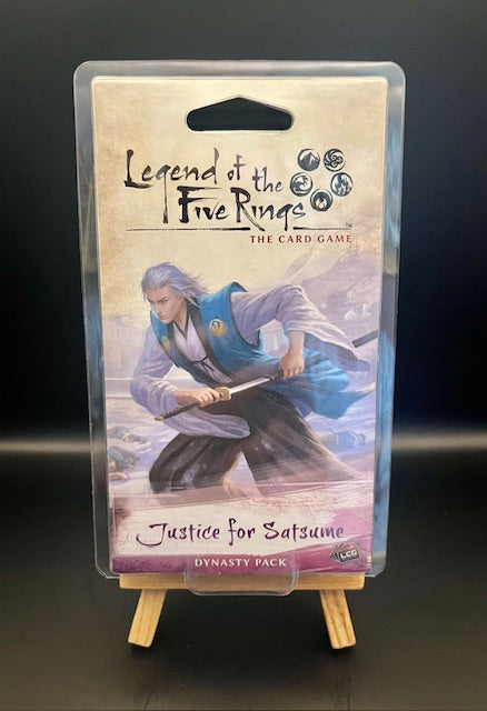 2017 Legend of the Rings Justice for Satsume Dynasty Pack