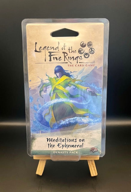 2017 legend of the Five Rings Meditations on the Ephemeral Dynasty Deck