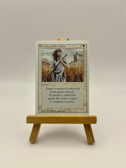 Magic the Gathering Revised Edition Swords to Plowshares