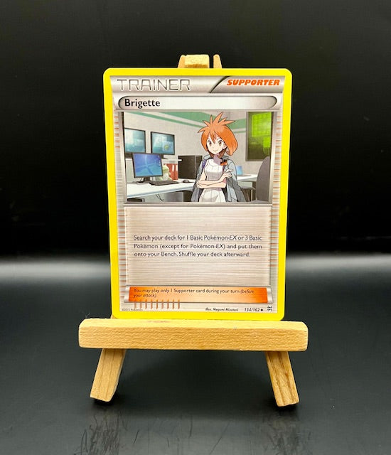 Pokemon Trainer Brigette XY BreakThrough 134/162 The Curious Crow Company Pokemon Trainer Brigette XY BreakThrough 134/162 The Curious Crow Company