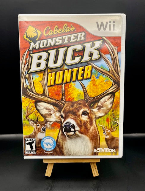 Cabela's monster sales buck hunter wii