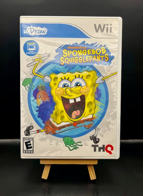 Wii u draw on sale spongebob squigglepants