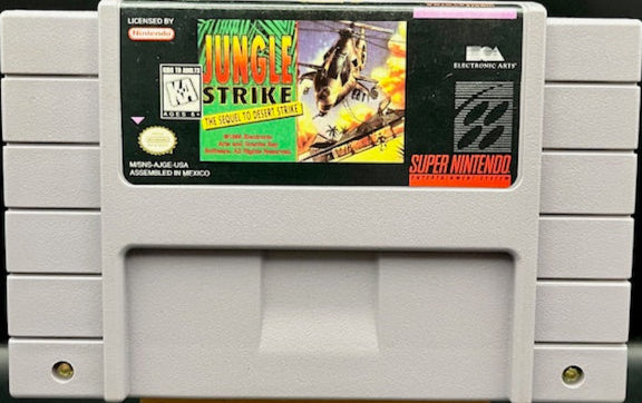 SNES Jungle Strike