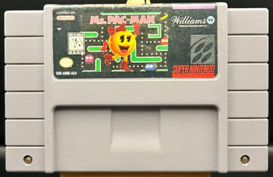 Super Nintendo Ms. Pac-Man