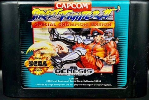 SEGA Genesis Street Fighter II Special Champion Edition