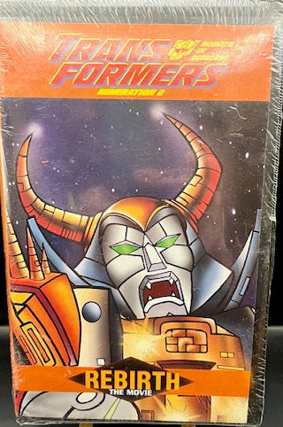 The Transformers Generation 2 Rebirth VHS (1998) *New/sealed