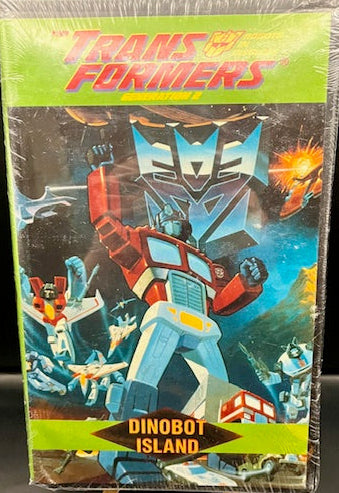 The Transformers Generation 2 Dinobot Island VHS (1998) *New/sealed