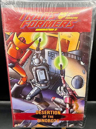 The Transformers Generation 2 Desertion of the Dinobots VHS (1998)