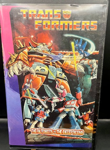 The Transformers The Autobots vs The Decepticons VHS (1995)
