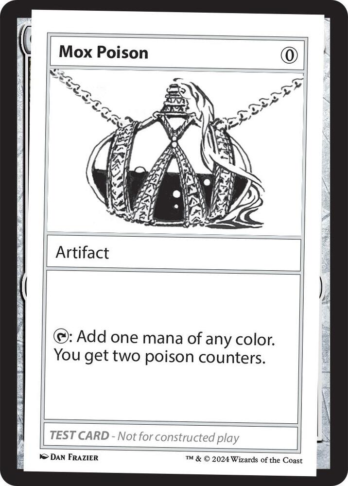 Mox Poison - Mystery Booster 2 Playtest Cards