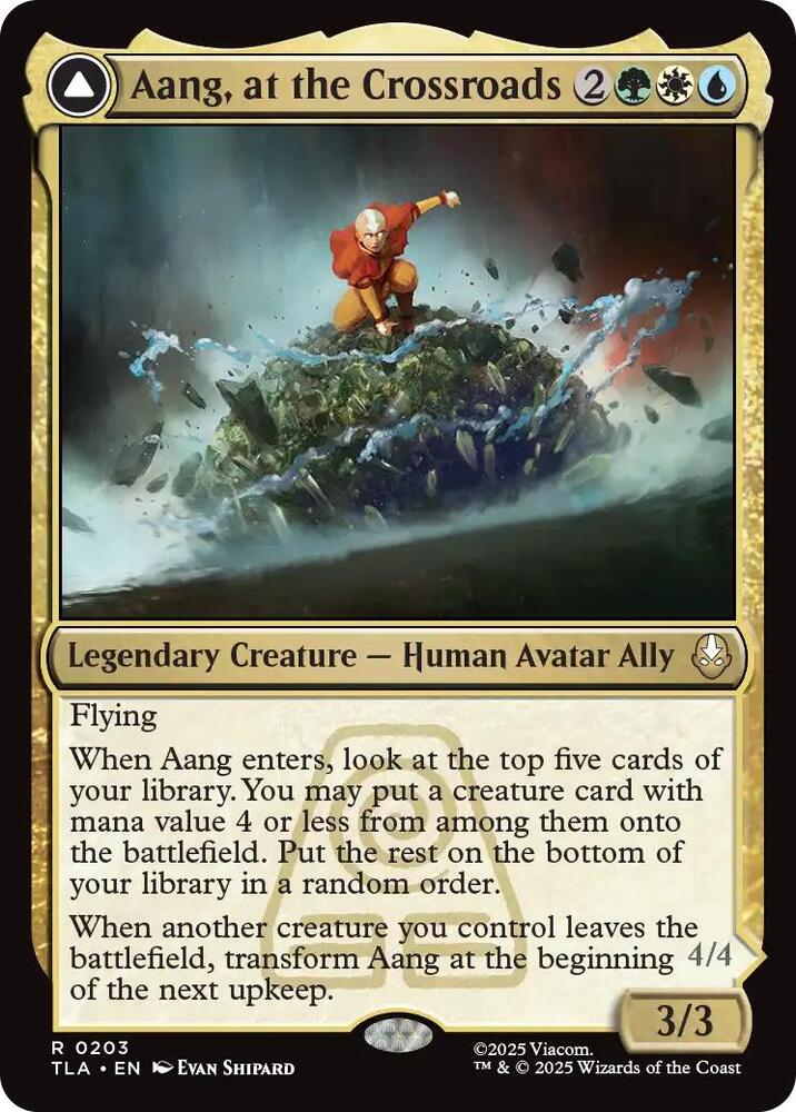 Aang, at the Crossroads #203 Avatar: The Last Airbender