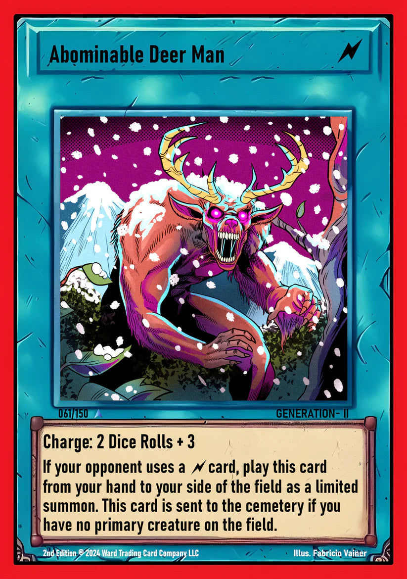 Abominable Deer Man #61 Ward Gen II