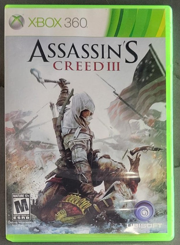 Xbox 360 Assassin's Creed III (Complete)