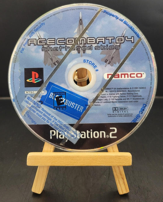 Playstation 2 Ace Combat 4 Shattered Skies (Disc Only) (Blockbuster Sticker)