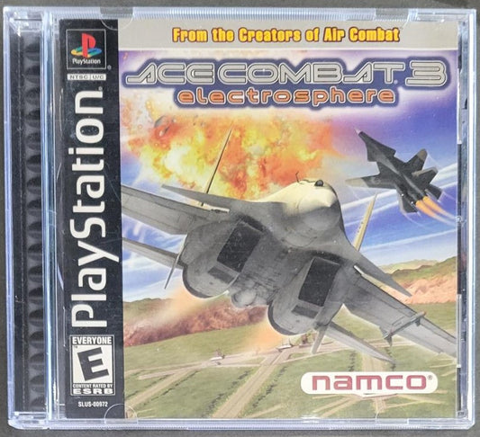 Playstation 1 Ace Combat 3 Electrosphere (Complete)