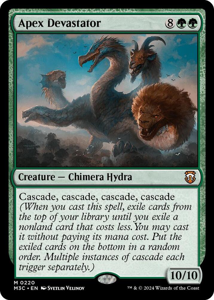 Apex Devastator #220 Commander: Modern Horizons 3
