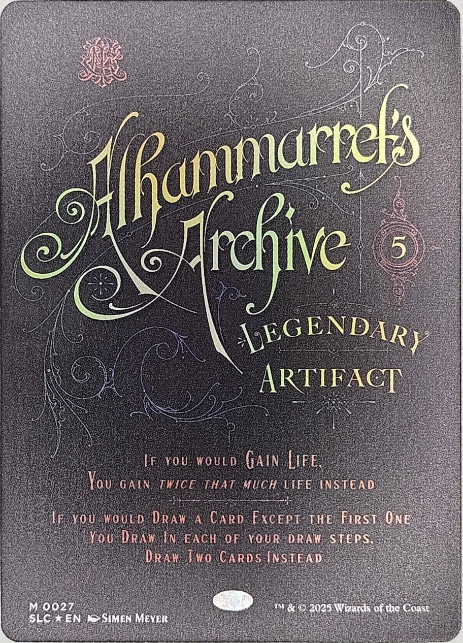 Alhammarref's Archive #27 FOIL Secret Lair Countdown Kit