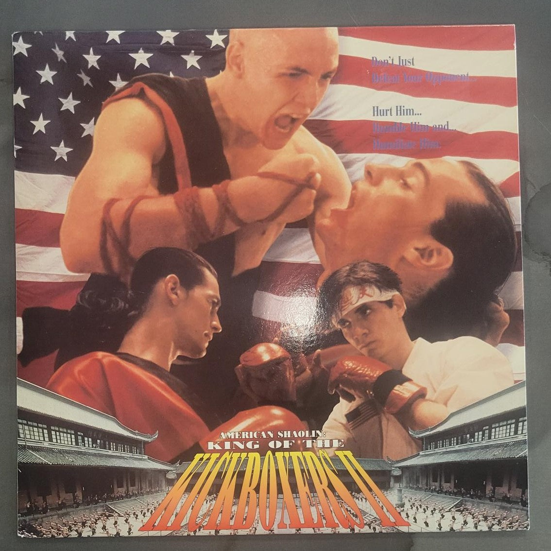 American Shaolin King of the Kickboxers II LaserDisc (1993)