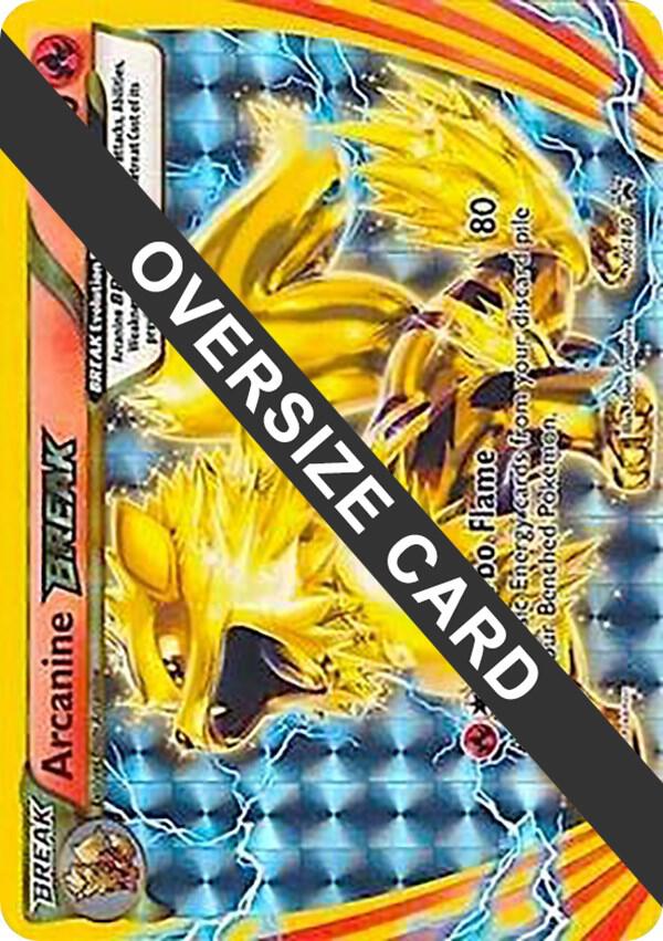 Arcanine BREAK (XY Black Star Promos) #XY180 Jumbo Cards