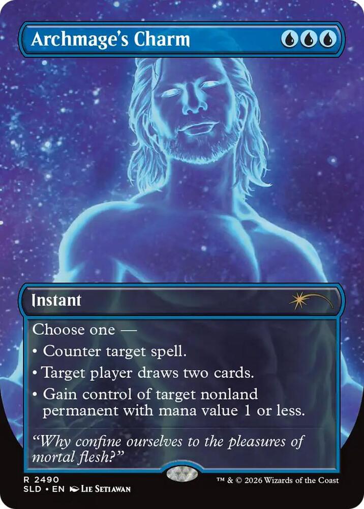 Archmage's Charm #2490 FOIL Secret Lair Drop Series
