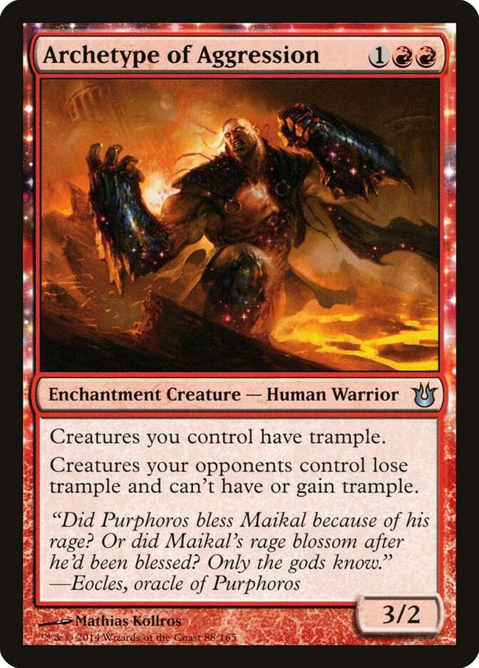 Archetype of Aggression #88 Born of the Gods