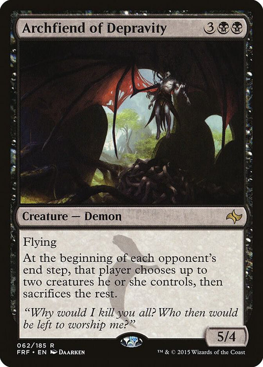 Archfiend of Depravity #62 Fate Reforged