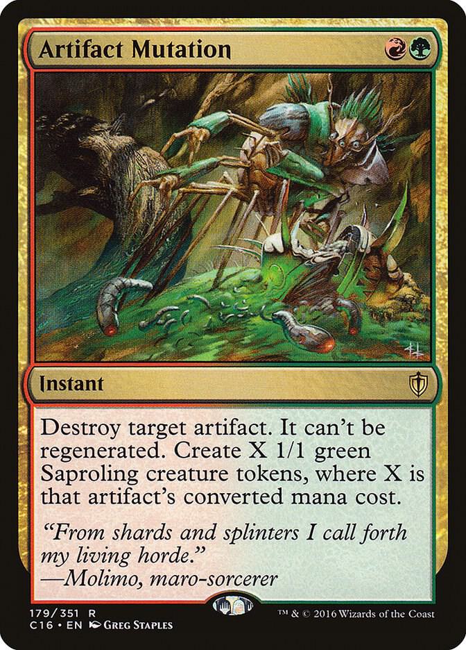 Artifact Mutation #179 Commander 2016