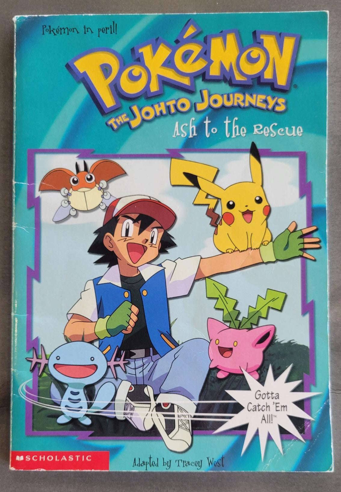 Pokemon the Johto Journeys Ash to the Rescure #23 (2001) 11th Printing - West, Tracy