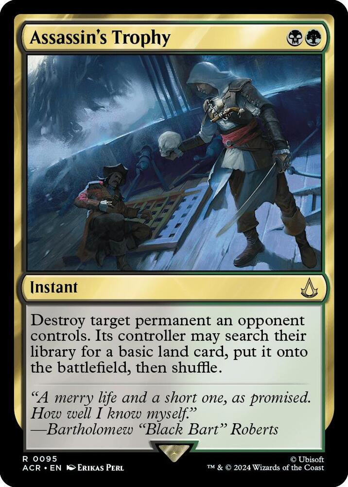 Assassin's Tropny #95 FOIL Universes Beyond: Assassin's Creed