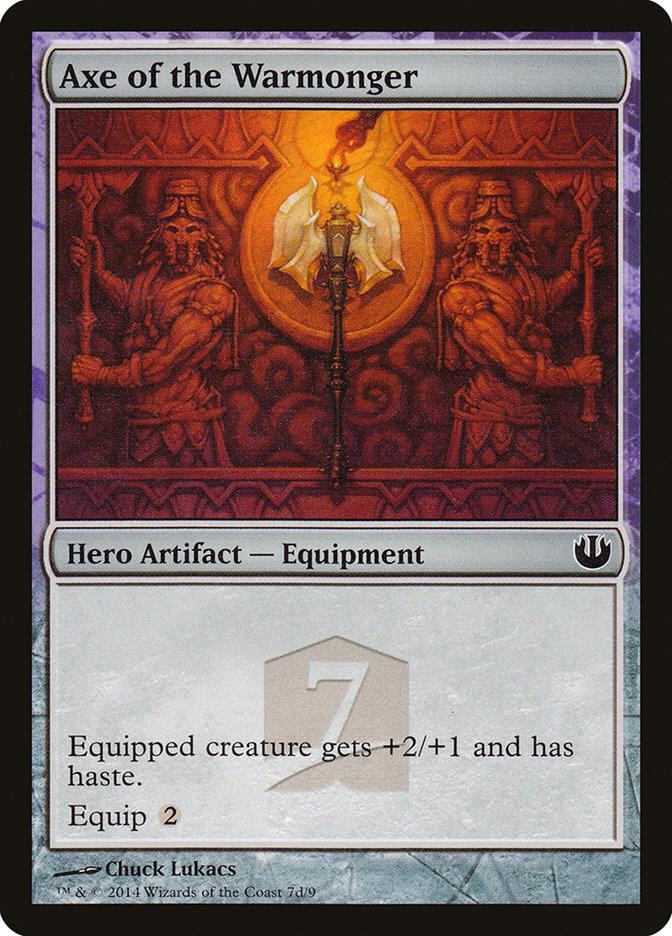 Axe of the Warmonger - Hero's Path Promos (Journey Into Nyx)