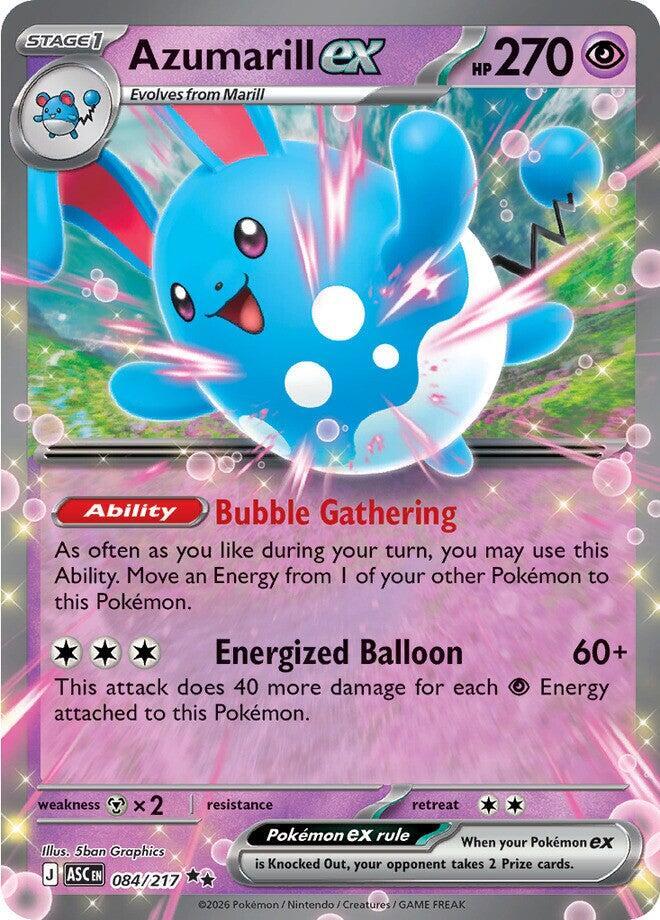 Azumarill EX #84 ME: Ascended Heroes
