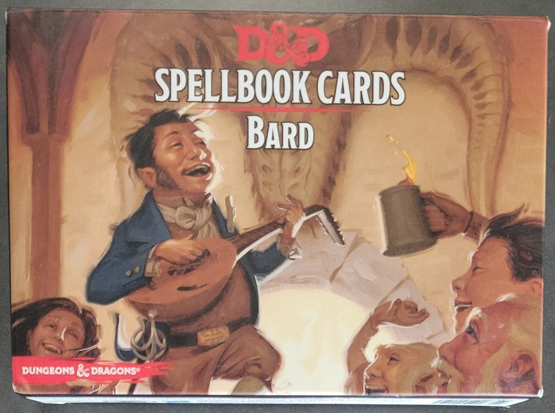 Dungeons & Dragons Spellbook Cards Bard (2014)