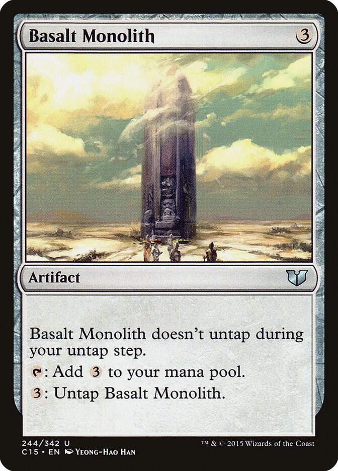 Basalt Monolith #244 Commander 2015