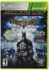 XB360 Batman Arkham Asylum GOTY Platinum Hits (Complete)