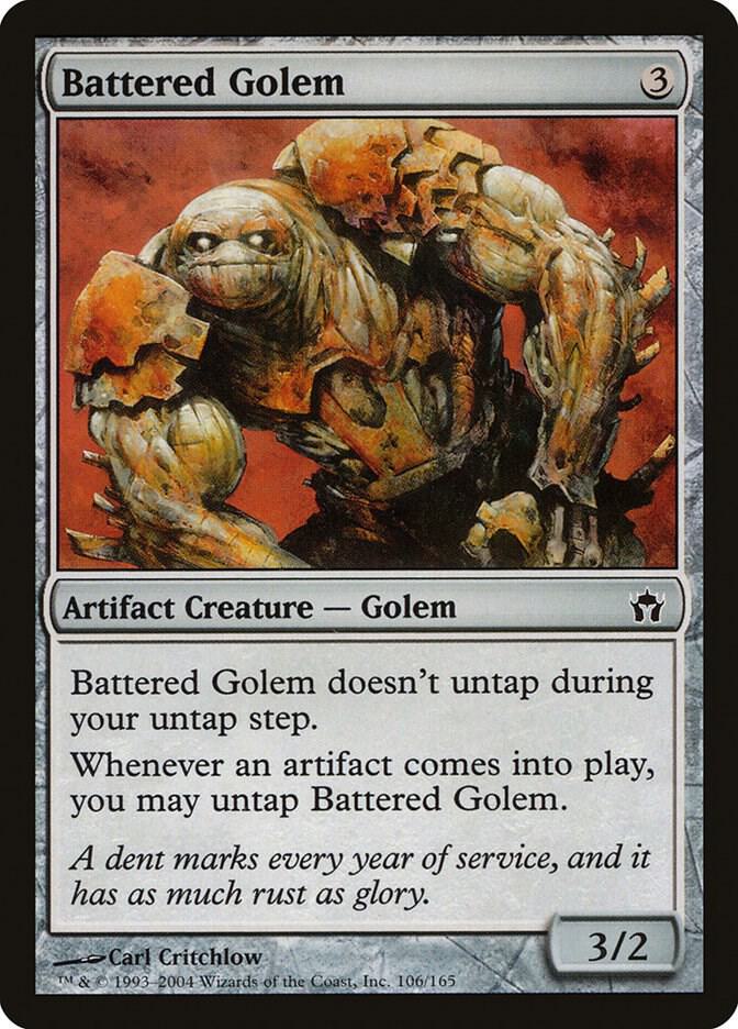Battered Golem #106 Fifth Dawn