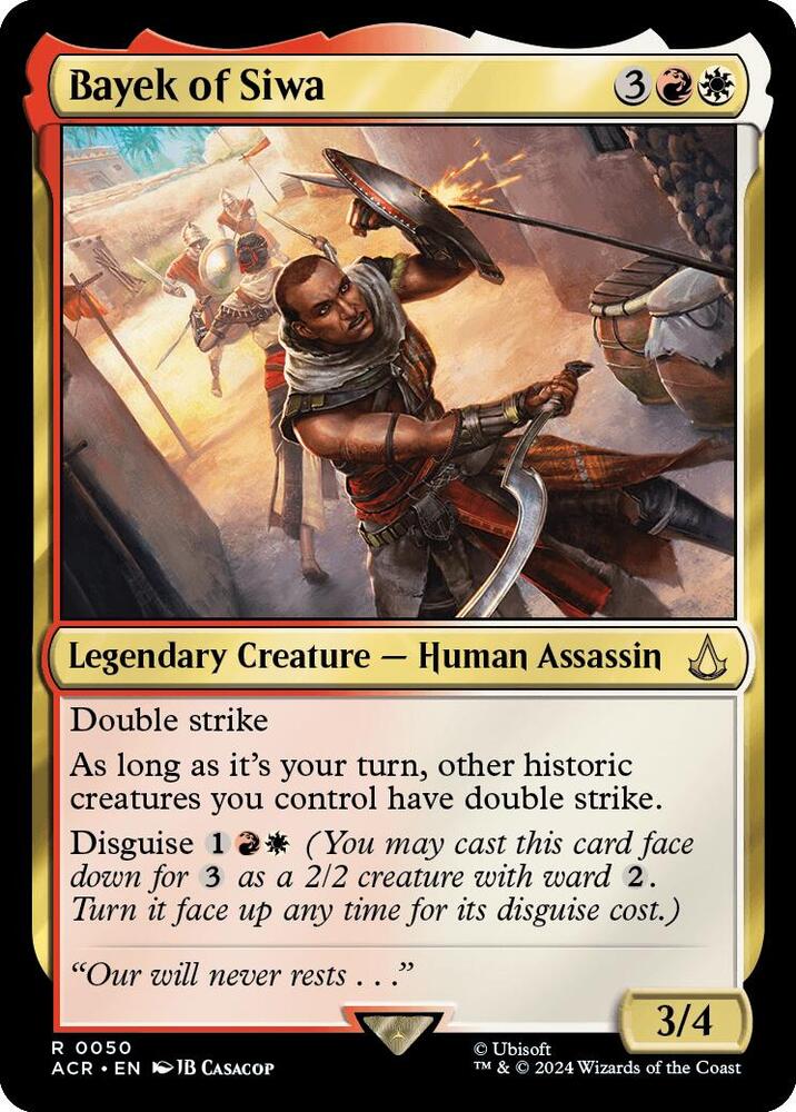Bayek of Siwa #50 Universes Beyond: Assassin's Creed
