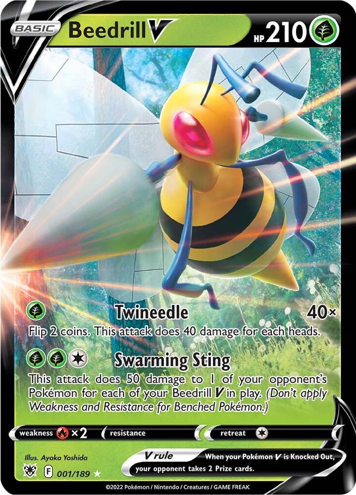 Beedrill V #1 SWSH10: Astral Radiance